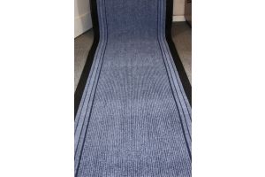 Long Hallway Entrance Runner Mat Blue Water