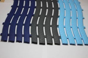 Shower Room Safety Matting Navy Blue